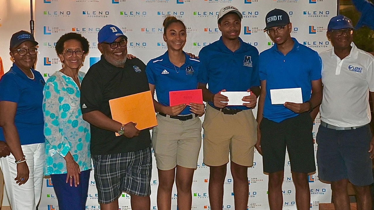 UB Golfer Darius Thompson on winning team at inaugural Mingoes Golf Invitational